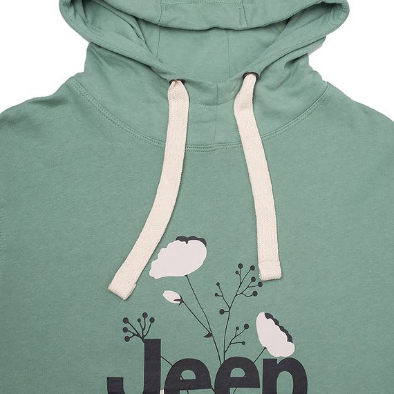 Толстовка JEEP HOODED OVERSIZE SWEATSHIRT Botanical Print | Зображення 2