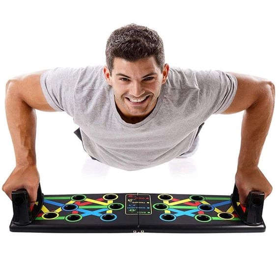 Платформа для віджимань 14в1, Foldable Push Up Board / Тренажер для рук / Універсальні упори для різних груп м'язів | Зображення 7