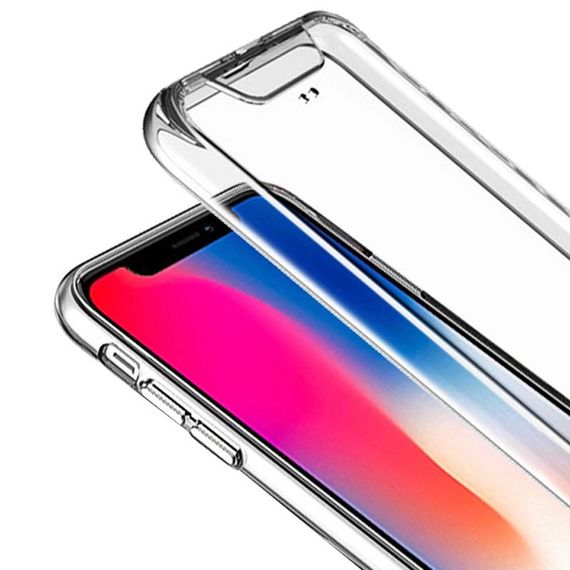 Чехол TPU Space Case transparent для Apple iPhone X / XS (5.8") Прозрачный | Зображення 4