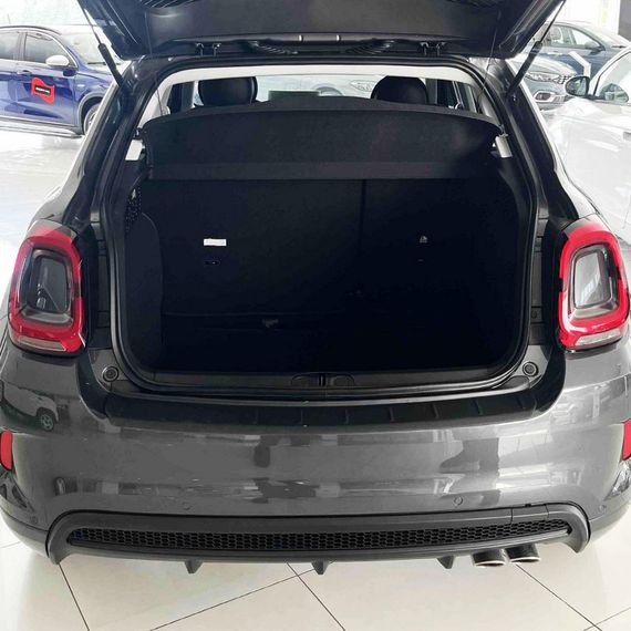 Накладка на задній бампер EuroCap (ABS) для Fiat 500X 2014-2024 рр | Зображення 1