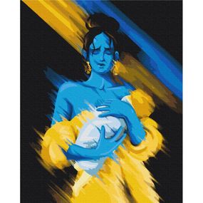 Картина за номерами "Майбутнє в руках" © Поліна Скуріхіна Brushme BS53085 40х50 см