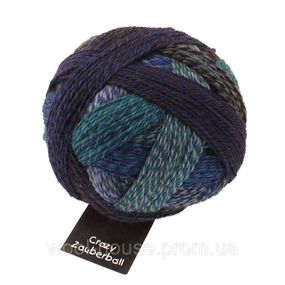 Шкарпеткова пряжа Schoppel Zauberball Crazy, 1511