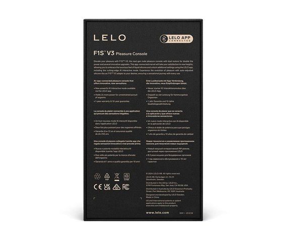 Смарт-мастурбатор LELO F1S V3 Red, 2 мотори, 8 режимів, стимуляція звуковими хвилями Sex Aura | Зображення 4