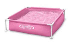 ТОП! Intex Басейн каркасний 57172 PN (3) розміром 122х122х30см, об'єм: 337л, вага: 4,9 кг, від 3-х років