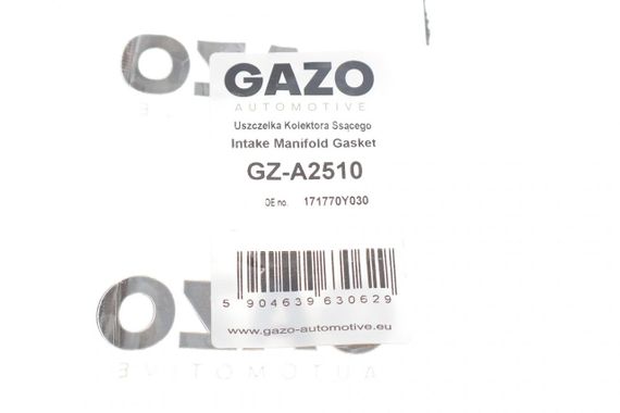 Прокладка колектора впускного Toyota Auris Corolla 1.33 08-18 GZ-A2510 | Зображення 1