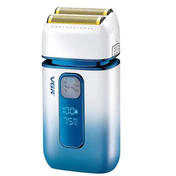 Электробритва с двойным лезвием VGR V-362 Белый с голубым