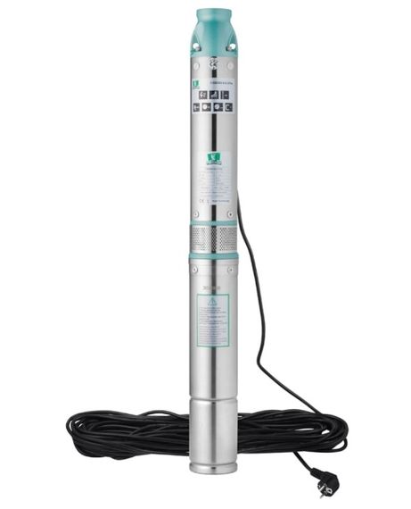 Насос глубинный центробежный многоступенчатый Pumpman 3,5SEM2-8-0,37 кВт Hmax 42 м Qmax 3,5 куб.м 370 Вт (CV033197)