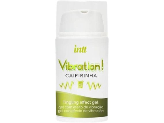 Рідкий вібратор Intt Vibration Caipirinha (15 мл), густий гель, дуже смачний, діє до 30 хвилин Sex Aura | Зображення 1