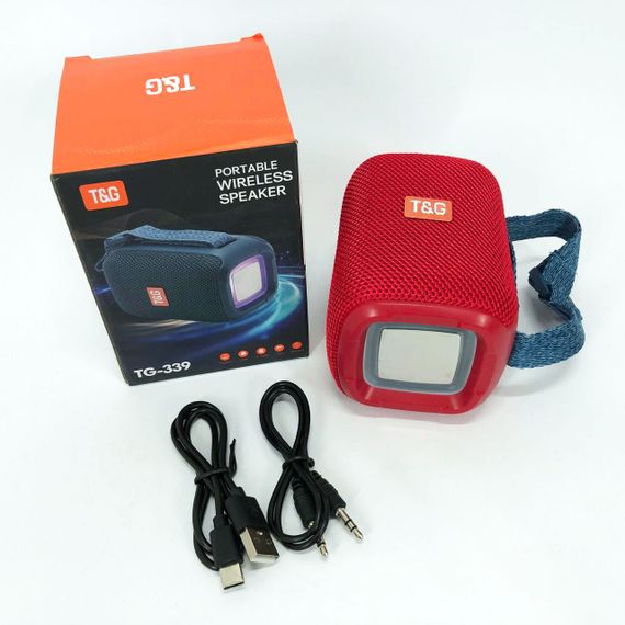 Блютуз колонка с динамичной подсветкой TG339, Bluetooth колонка с динамической подсветкой OD-54 | Зображення 9