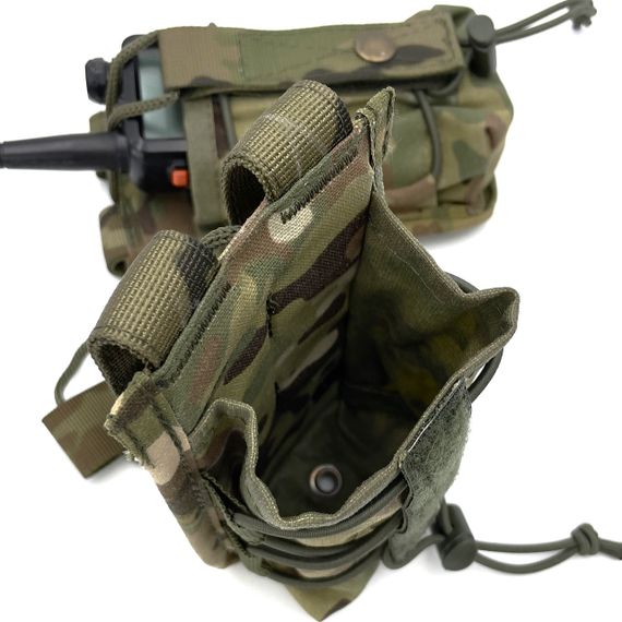 Підсумок під рацію Cordura 500D Мультикам (multicam) Molle чохол тримач для рації | Зображення 7