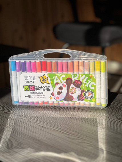 Акварельные маркеры 36 цветов Water Brush