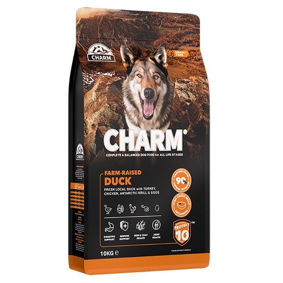 Сухий корм для собак з качкою Charm Farm-Raised Duck, 10 кг