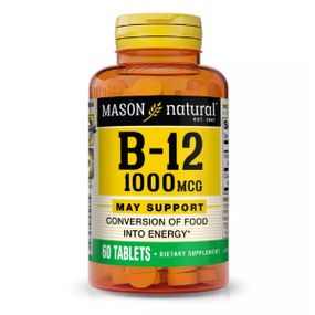Витамин Б12 Mason Natural Vitamin B12 1000 mcg 60 Tabs