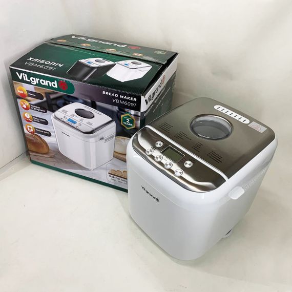 Хлібопічка ViLgrand VBM6091. Колір: білий | Зображення 4