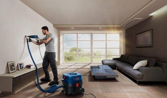 Строительный пылесос Bosch GAS 12-25 PL Professional (060197C100) | Зображення 3
