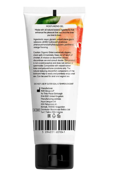 Універсальний ароматизований зволожуючий гель-лубрикант OYO - Orange aroma gel, 75 ml Sex Aura | Зображення 1