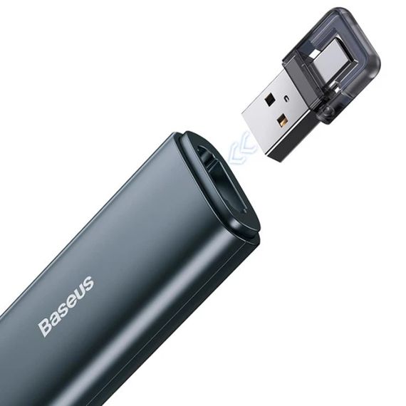 Лазерна указка Baseus Orange Dot Wireless Presenter (Red Laser) (WKCD) Grey | Зображення 4