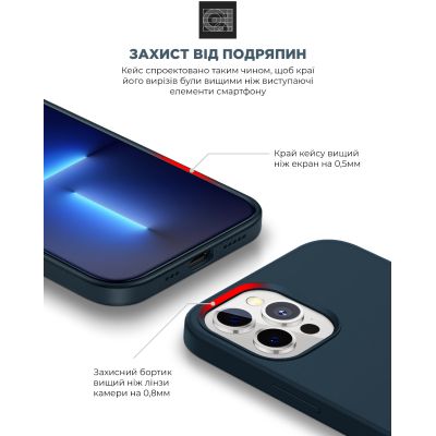 Чехол для мобильного телефона Armorstandart ICON2 Case Apple iPhone 12 Pro Max Deep Navy (ARM60571) | Зображення 4