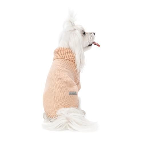 Светр Pet Fashion Sam персиковий для собак, M | Зображення 3