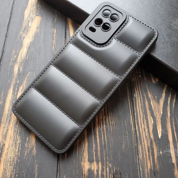 Чохол силіконовий Down Jacket для Oppo A54 / A55 колір Чорний