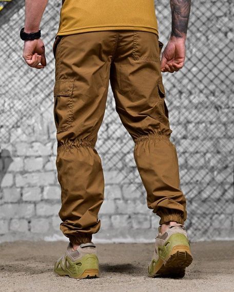 Літні тактичні штани джогери карго койот ДЛ7167 | Зображення 2