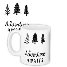 Чашка з принтом Adventure awaits 330 мл (KR_22NG049)