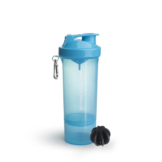 Шейкер спортивний SmartShake Slim 500ml Neon Blue (Original)