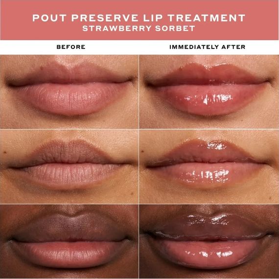 Бальзам для губ Ole Henriksen Pout Preserve Lip Treatment - Strawberry Sorbet (12 ml) | Зображення 1