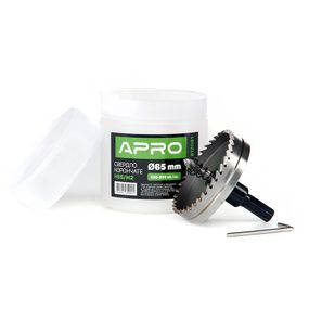Свердло корончасте HSS/М2 Ø 65 мм APRO 8120811