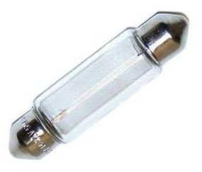 Покажнена лампа розжарювання PHILIPS 12854CP C10WX38mm 12 V 10 W SV8,5