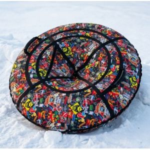 Тюбинг 120 см 2 ручки Game zone