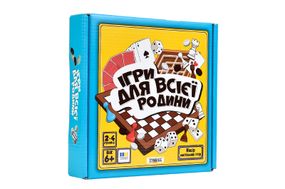 Настільна гра 30688/1 "Ігри для всієї родини" STRATEG