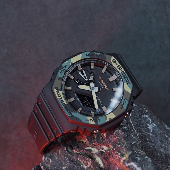Чоловічий годинник Casio GA-2100SU-1A | Зображення 1