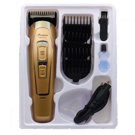 Електробритва з насадками для бороди GEMEI GM-6115 Машинка для стрижки OG-143 волосся домашня | Зображення 6