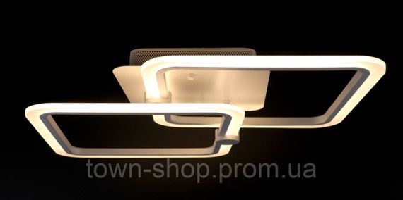 Люстра потолочная LED с пультом A2503/2-wh Белый 10х41х63 см. | Зображення 2