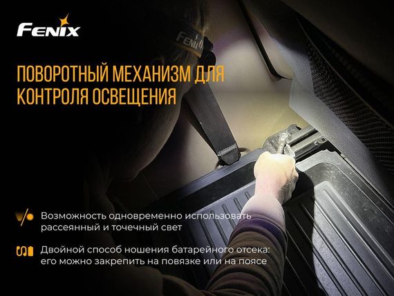 Ліхтар налобний Fenix HP30R V2.0 | Зображення 5