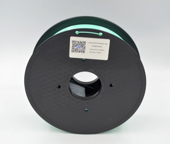 PETG-пластик MT Filament для 3D-принтера 1.75 мм 1 кг пастельный зелёный (3DMT-PETG1.75-01-PG) | Зображення 2