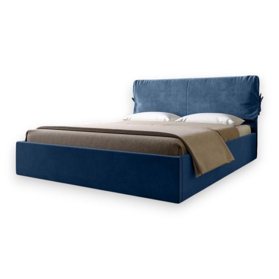 Двоспальне ліжко з м`яким узголів`ям LION Порто Парадіз 84 160х200 см (LION-041745) | Зображення 1