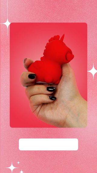 Вібратор-єдиноріжка Unihorn – Cupid's Beau, масажувальний язичок-сердечко sexstyle | Зображення 9