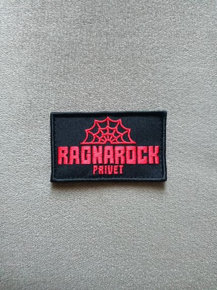Шеврон Ragnorock / червоний | Зображення 1