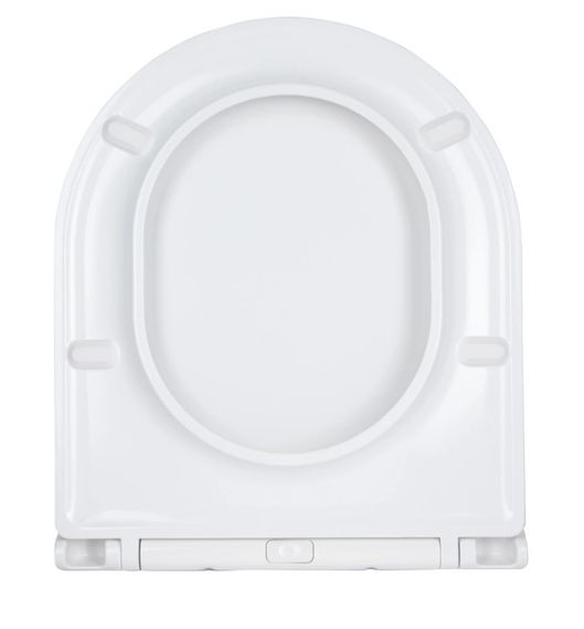 Сидіння для унітазу Qtap (Robin, Aries) з мікроліфтом Slim Duroplast, Quick Release QT99HY2411W | Зображення 1