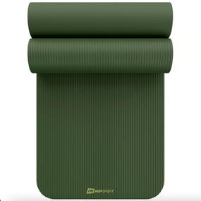 Коврик для йоги Hop-Sport HS-NB015GM NBR 1,5см темно-зелений