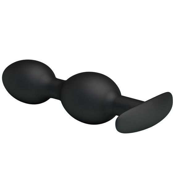 Анальна пробка - Pretty Love Special Anal Stimulation Anal Balls 4.92" Black | Зображення 5