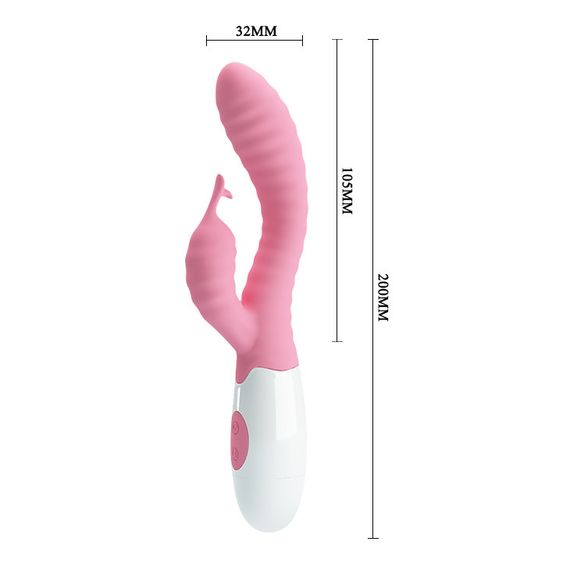 Вибратор - Pretty Love Hyman Vibrator Pink Sex Aura | Зображення 6