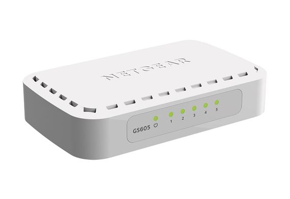 Коммутатор NETGEAR GS605 5xGE, неуправляемый (GS605-400PES) | Зображення 1