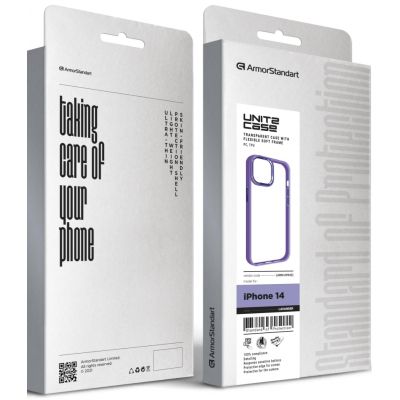 Чехол для мобильного телефона Armorstandart UNIT2 Apple iPhone 14 Lavander (ARM69942) | Зображення 4
