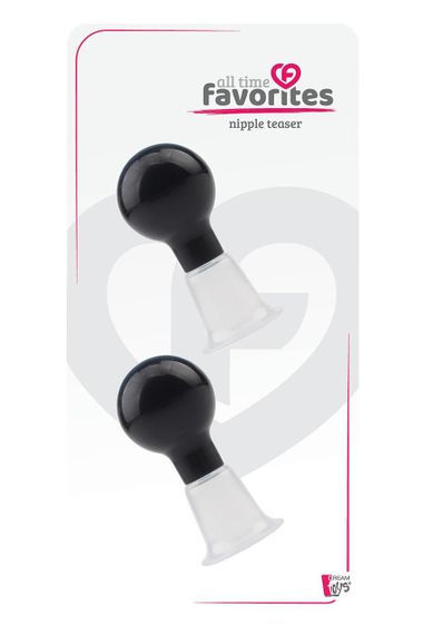 Стимулятори для сосків ALL TIME FAVORITES NIPPLE TEASER BLACK | Зображення 1