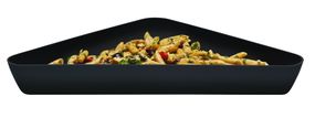 Трикутне блюдо 38х50,8х6,4 см Cambro, Черный, 4,2 л