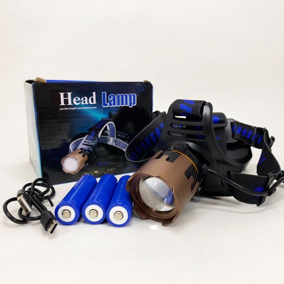 Ліхтар налобний A50-TG, Power Bank 3x18650 | Зображення 4