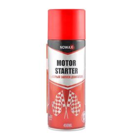 NOWAX MOTOR STARTER, 450ml. Швидкий старт.